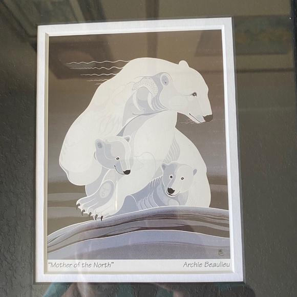 Archie Beaulieu "MOTHER of the NORTH” Vintage Framed Print - Picture 4 of 9